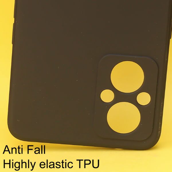 Black Candy Silicone Case for Oppo F21 Pro 5g