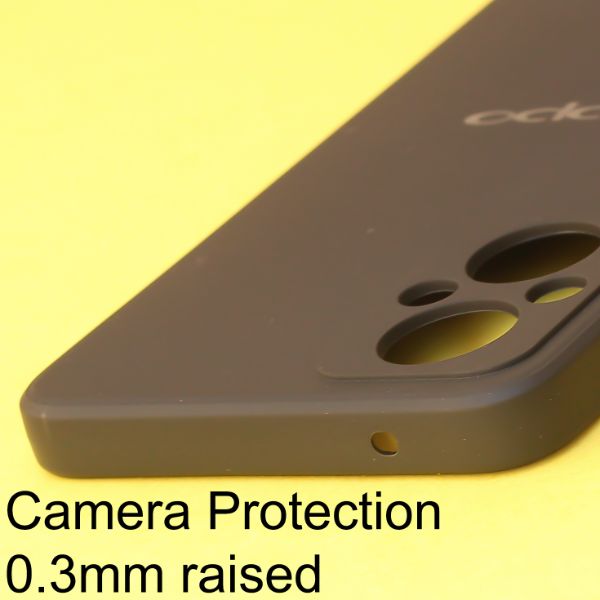 Black Candy Silicone Case for Oppo F21 Pro 5g