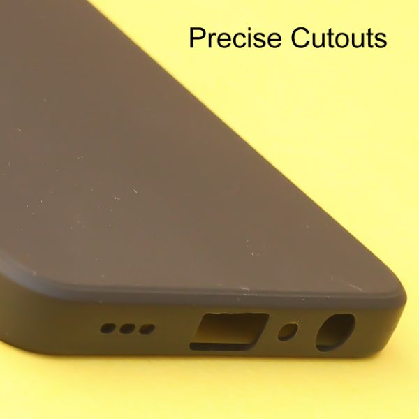 Black Candy Silicone Case for Oppo F21 Pro 5g