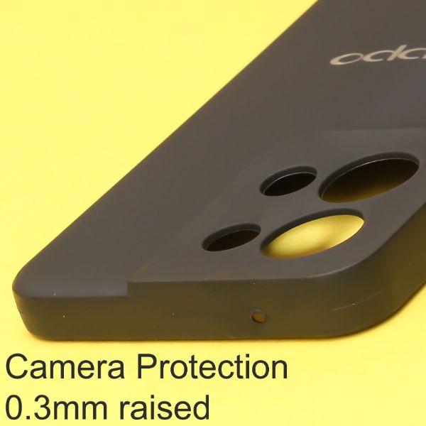 Black Candy Silicone Case for Oppo Reno 8