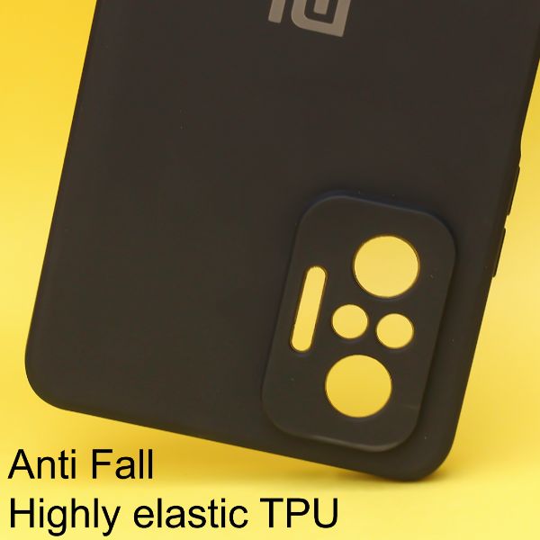 Black Candy Silicone Case for Redmi note 10 Pro