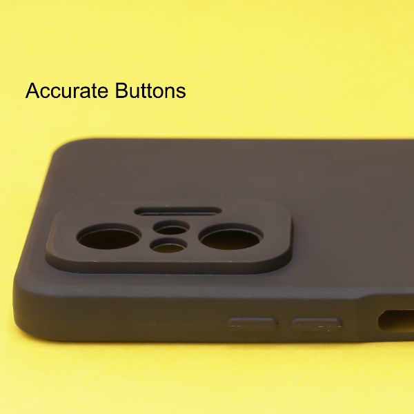 Black Candy Silicone Case for Redmi note 10 Pro Max