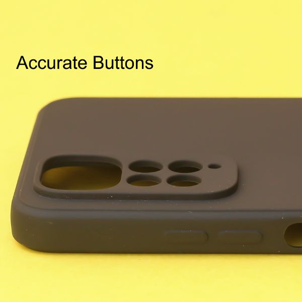 Black Candy Silicone Case for Redmi note 11
