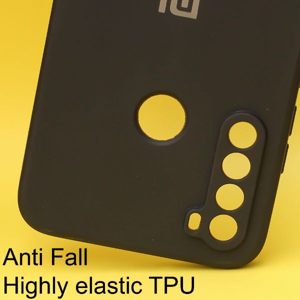Black Candy Silicone Case for Redmi note 8