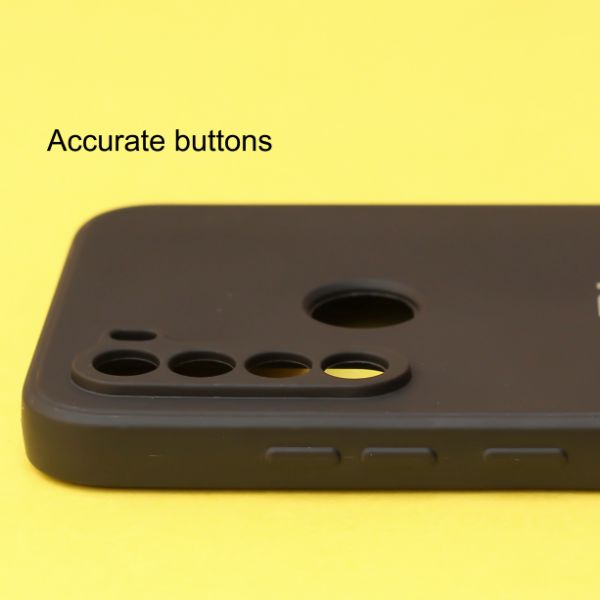 Black Candy Silicone Case for Redmi note 8