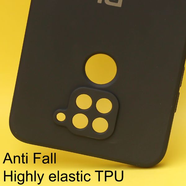 Black Candy Silicone Case for Redmi note 9