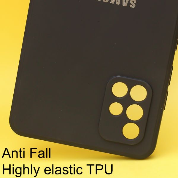 Black Candy Silicone Case for Samsung A71