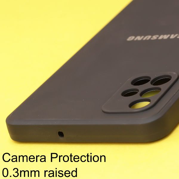 Black Candy Silicone Case for Samsung A71