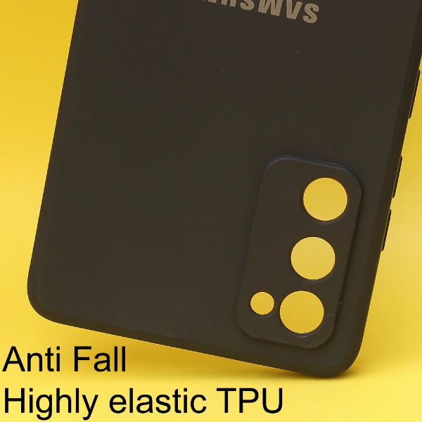 Black Candy Silicone Case for Samsung S20 FE