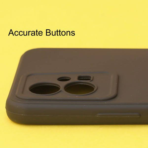 Black Candy Silicone Case for Vivo T1 5G