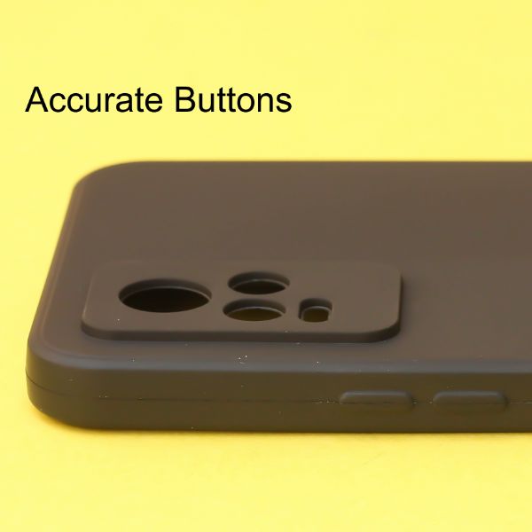 Black Candy silicone Case for Vivo V20