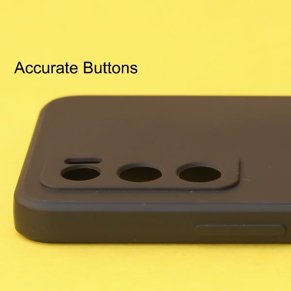 Black Candy silicone Case for Vivo V20 SE