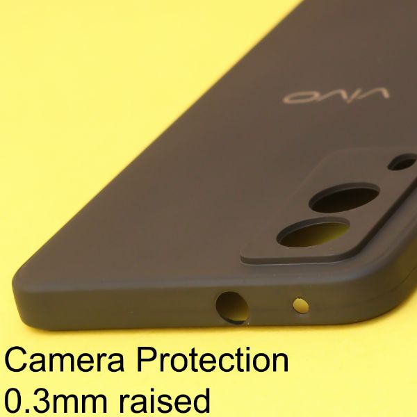 Black Candy silicone Case for Vivo V21E
