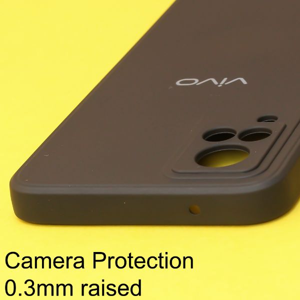 Black Candy silicone Case for Vivo V21