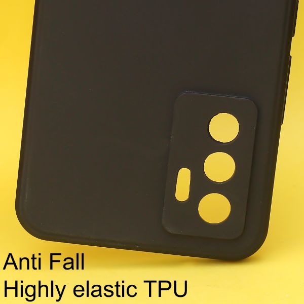 Black Candy silicone Case for Vivo V23e