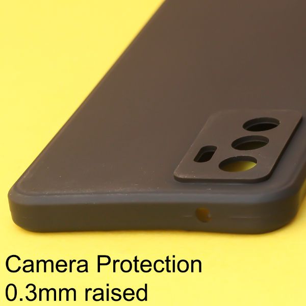 Black Candy silicone Case for Vivo V23e