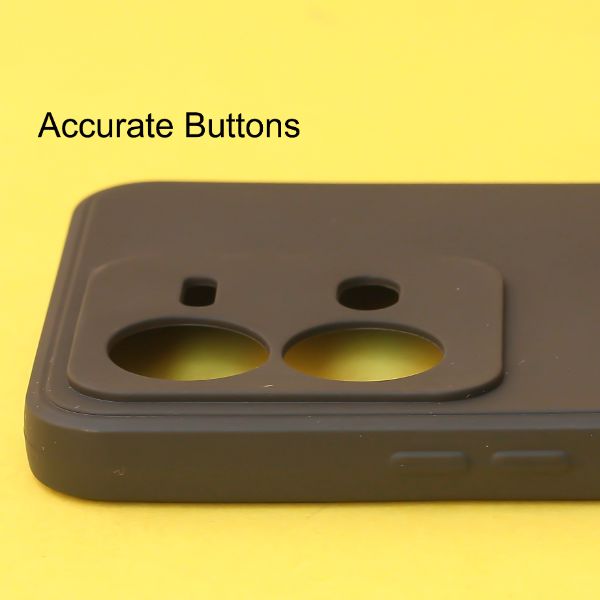 Black Candy silicone Case for Vivo V25