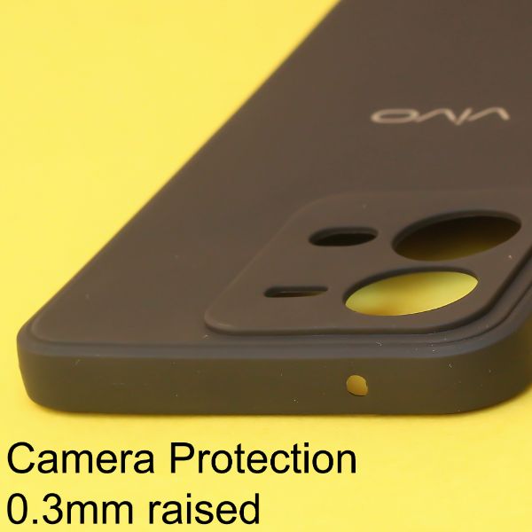 Black Candy silicone Case for Vivo V25