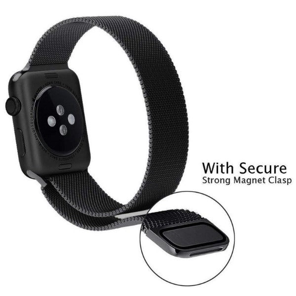 Black Chain Strap For Apple Watch Series 6 (38mm/40mm/41mm)