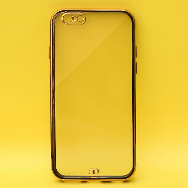 Black Electroplated Transparent Case for Apple iphone 6/6s