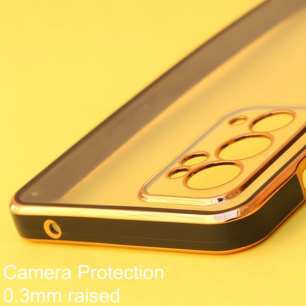 Black Electroplated Transparent Case for Oneplus 9RT