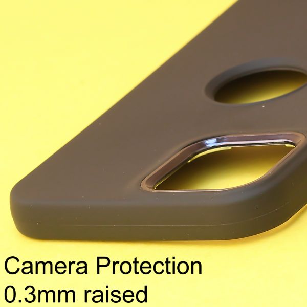 Black Guardian Metal Logo cut Case for Apple iphone 14 Pro