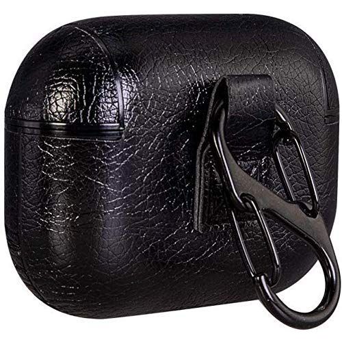 Black Leather Case For Apple Airpods Pro