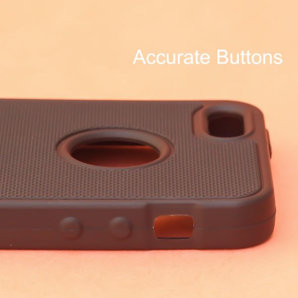 Black Logo Cut Niukin Silicone Case for Apple iphone 6/6s