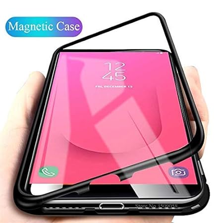 Black Magnetic Back Case for Samsung M20