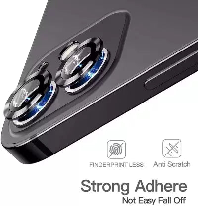 Black Metallic camera ring lens guard for Apple iphone 11