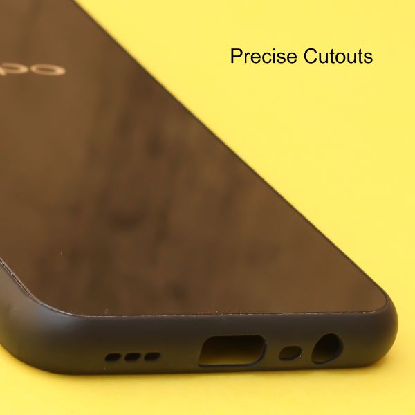 Black Mirror Silicone Case For Oppo A5 2020