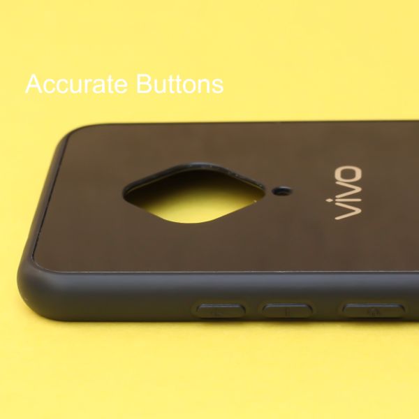 Black Mirror Silicone Case For Vivo S1 Pro