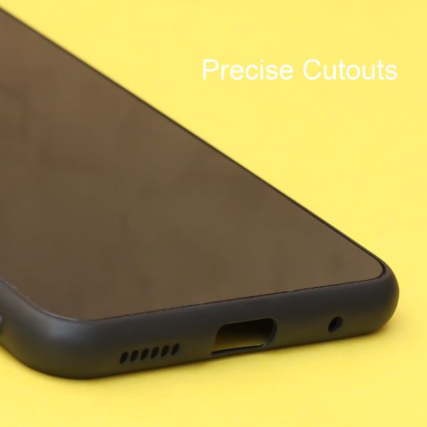 Black Mirror Silicone Case For Vivo S1 Pro
