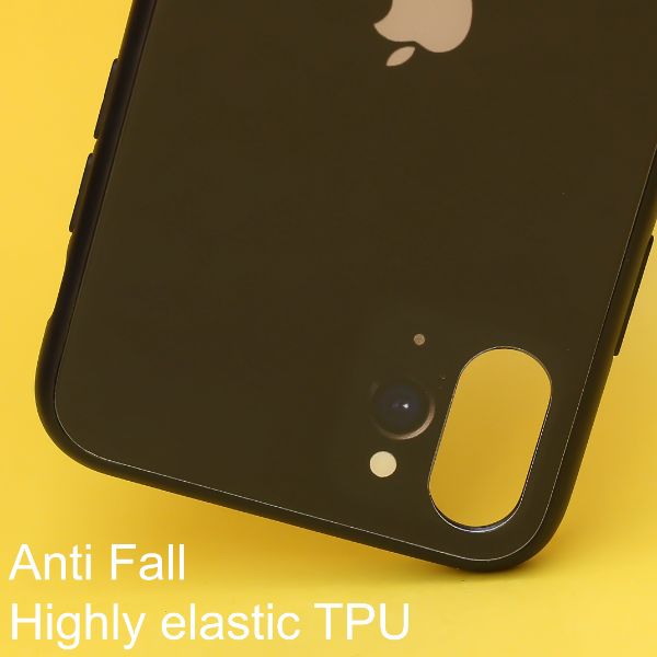 Black Multi Camera Glass case for Apple iPhone X/Xs