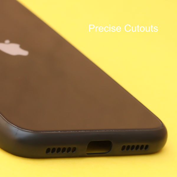 Black Multi Camera Glass case for Apple iPhone XR