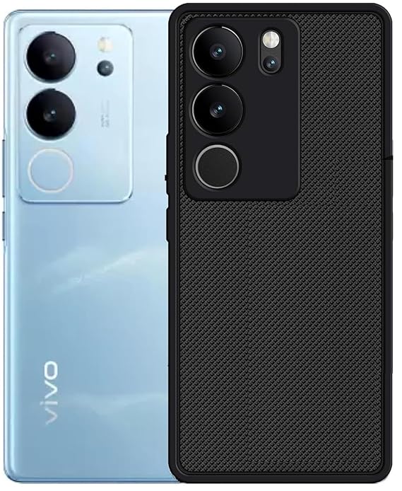 Black Niukin Silicone Case for Vivo V29 5G