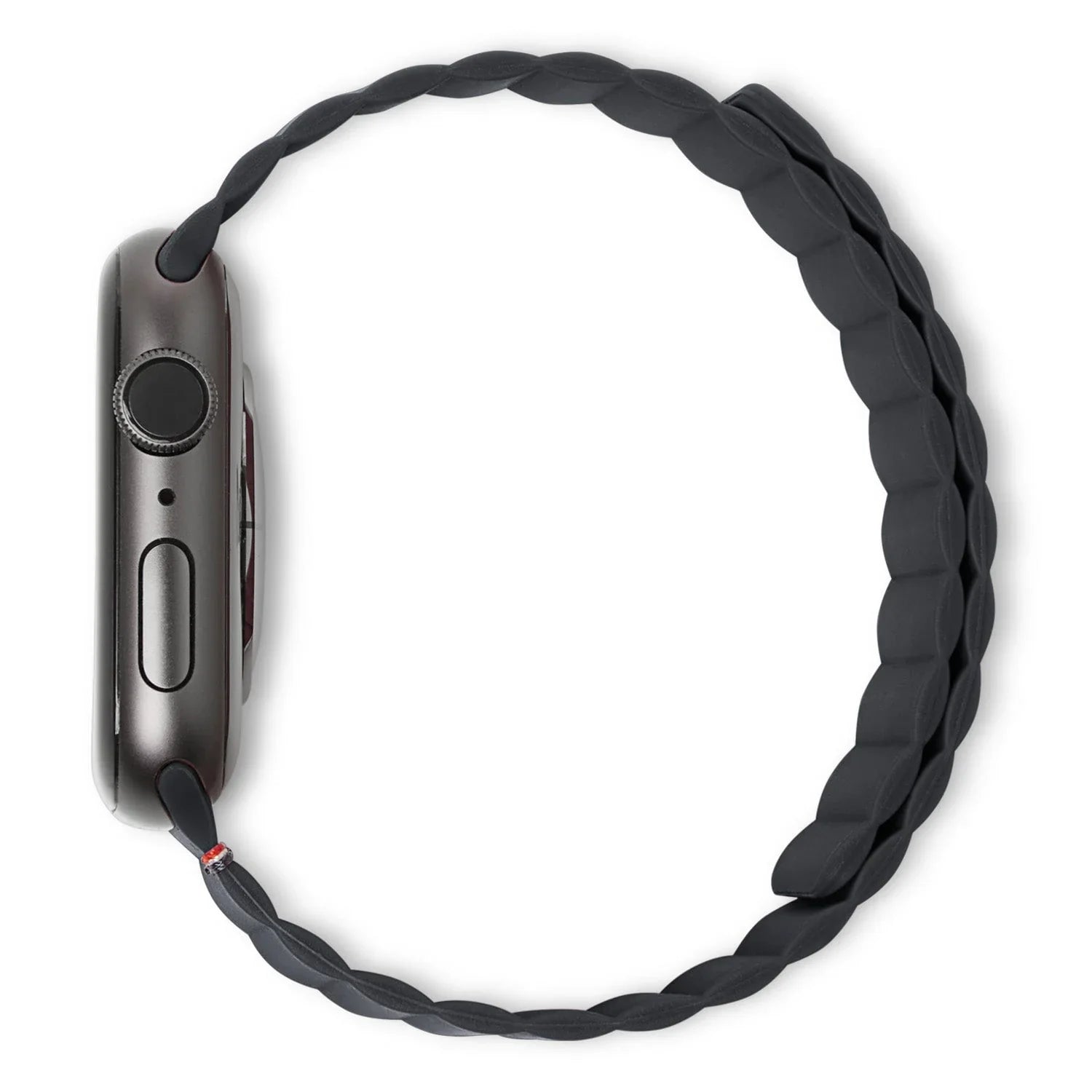 Black Ocean Loop Watch Strap For apple For Apple Iwatch (45mm/49mm)