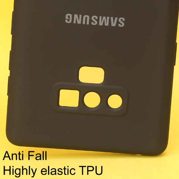 Black Original Camera Safe Silicone case for Samsung Note 9
