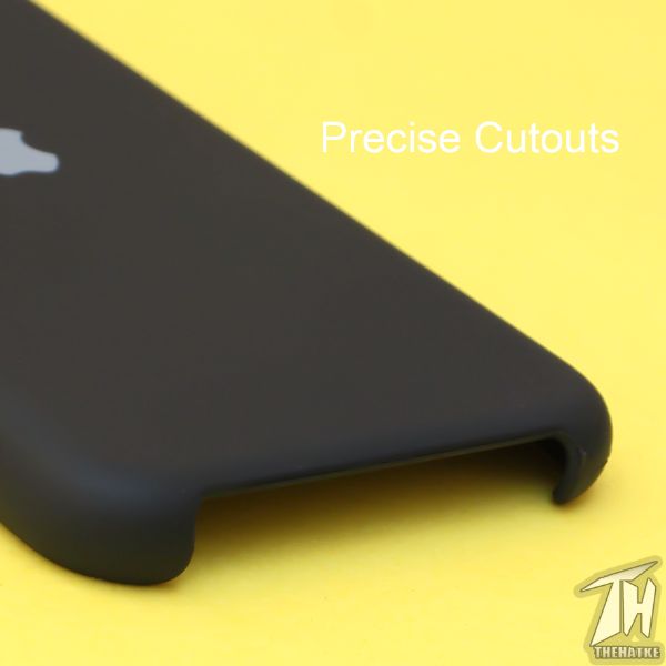 Black Original Silicone case for Apple iphone 11 Pro Max