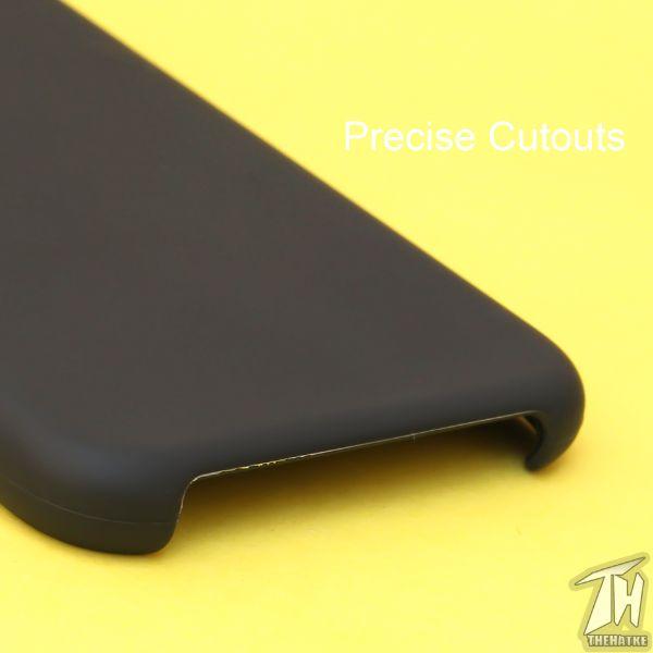 Black Original Silicone case for Apple iphone Xs Max