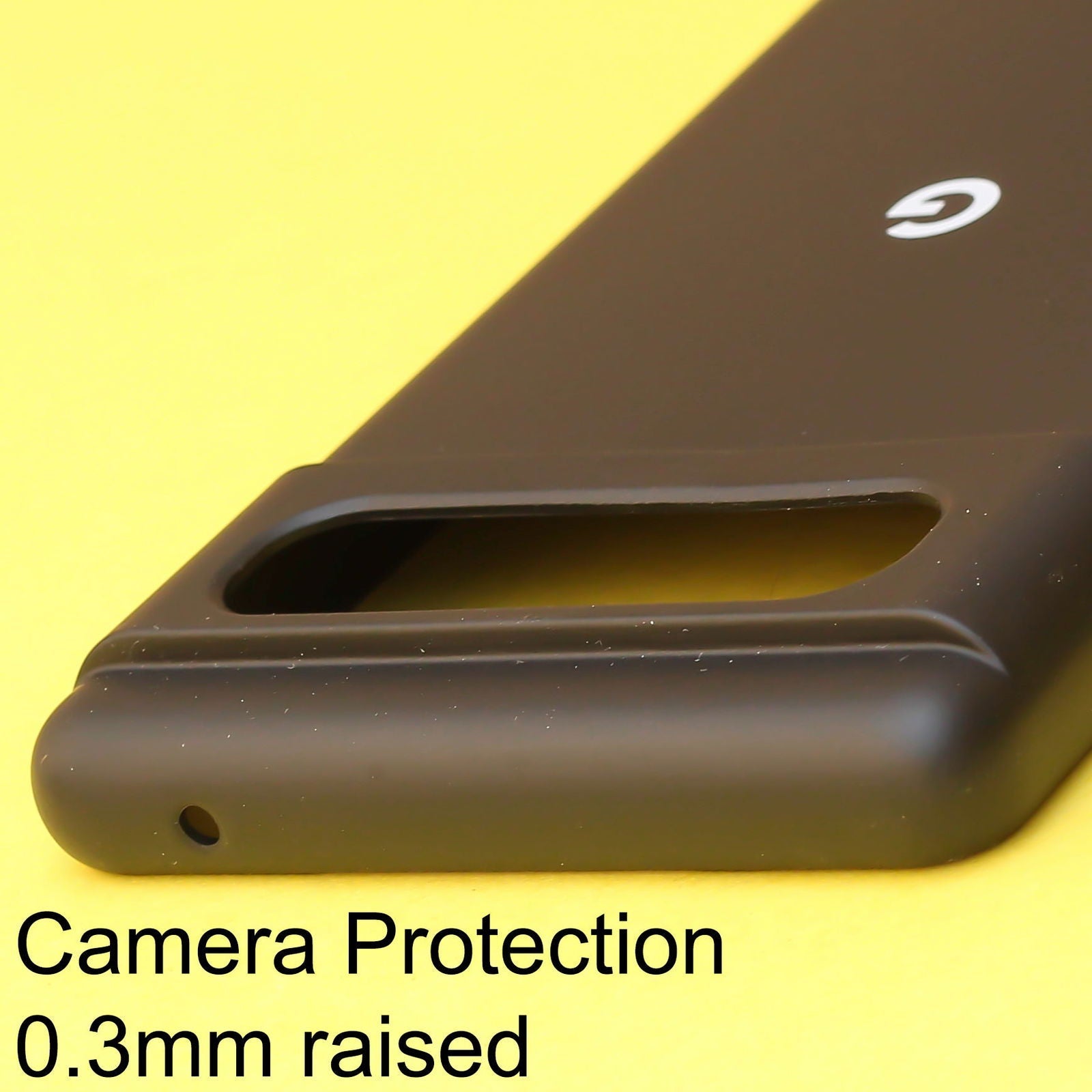 Black Original Silicone case for Google Pixel 6A