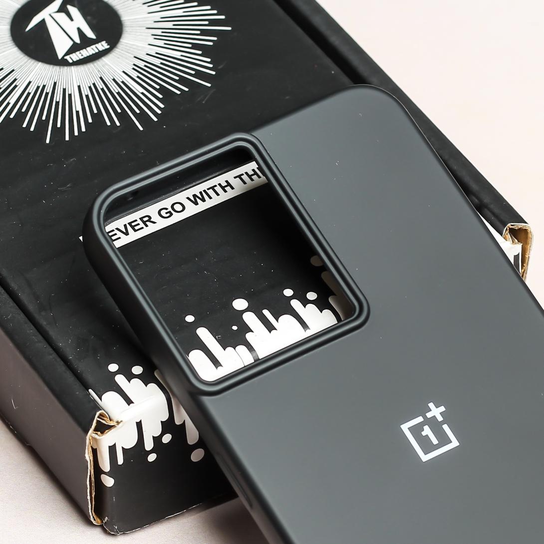 Black Original Silicone case for Oneplus 10R