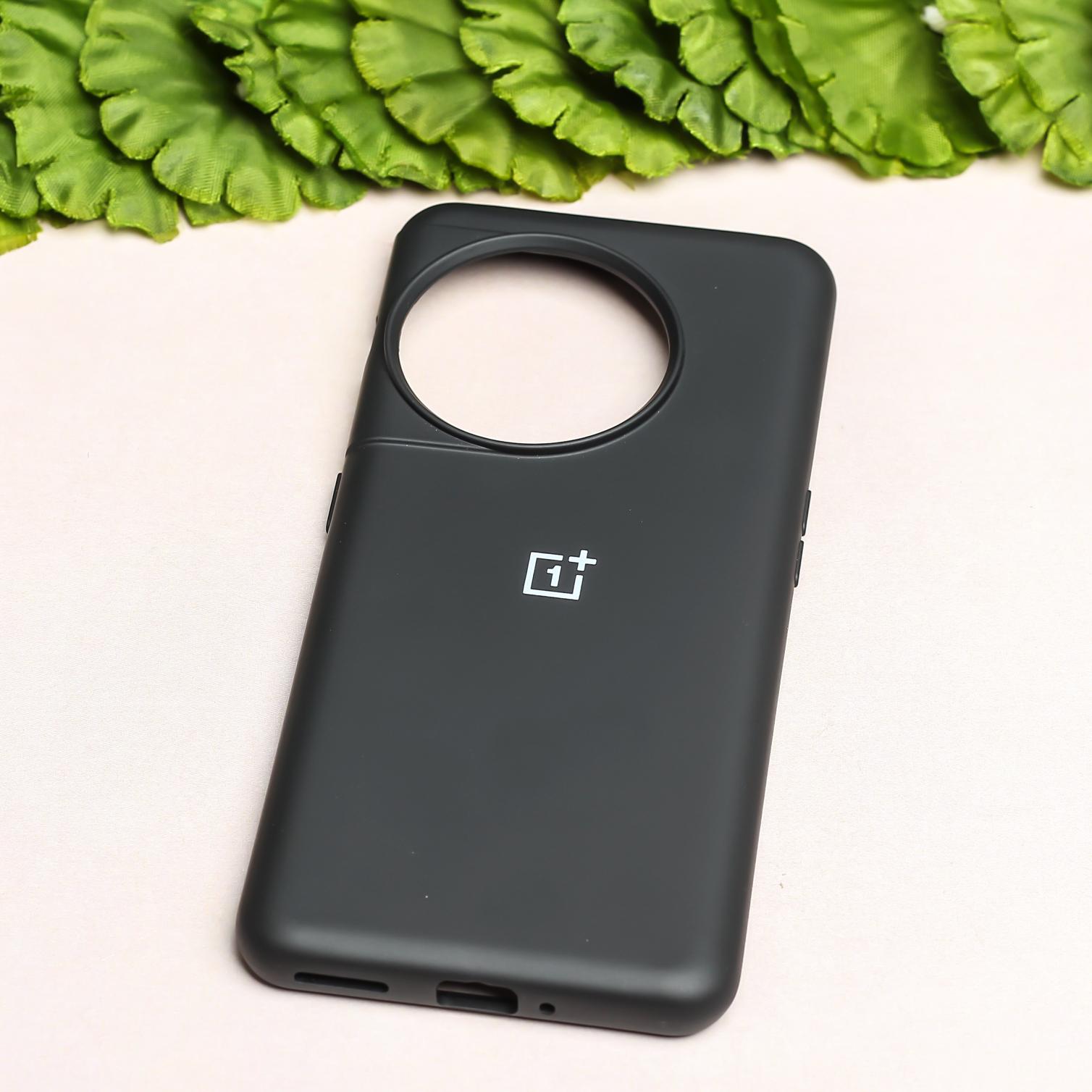 Black Original Silicone case for Oneplus 11R