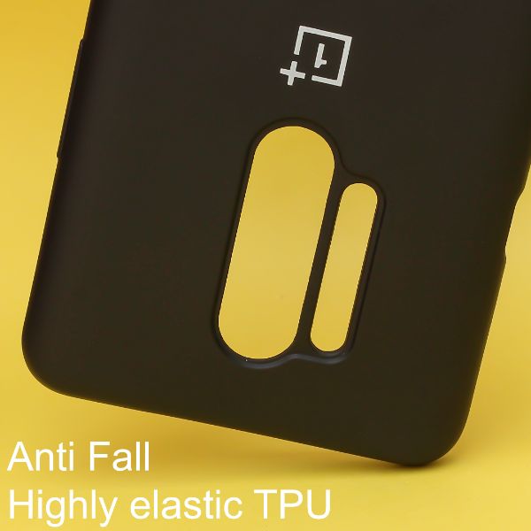 Black Original Silicone case for Oneplus 8 Pro