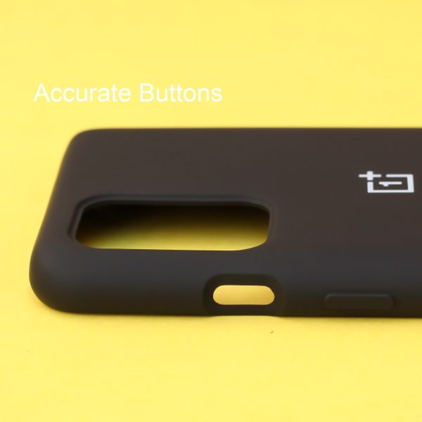 Black Original Silicone case for Oneplus 8t