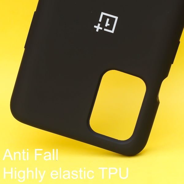 Black Original Silicone case for Oneplus 9r