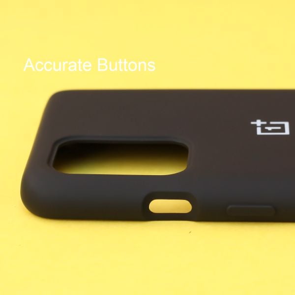 Black Original Silicone case for Oneplus 9rt