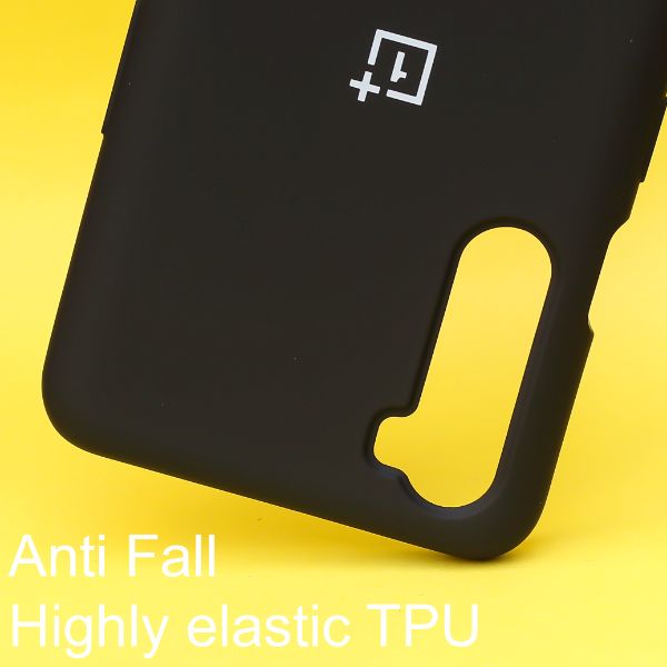Black Original Silicone case for Oneplus Nord