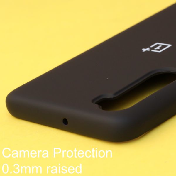 Black Original Silicone case for Oneplus Nord