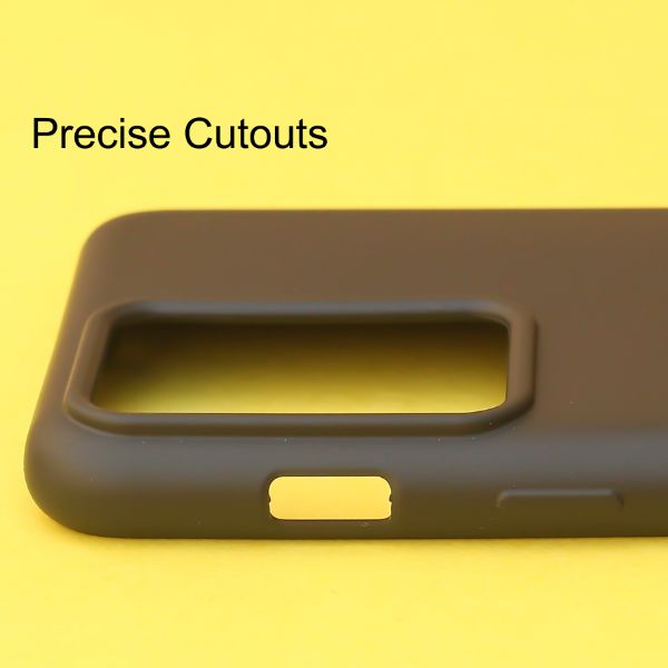 Black Original Silicone case for Oneplus Nord 2T